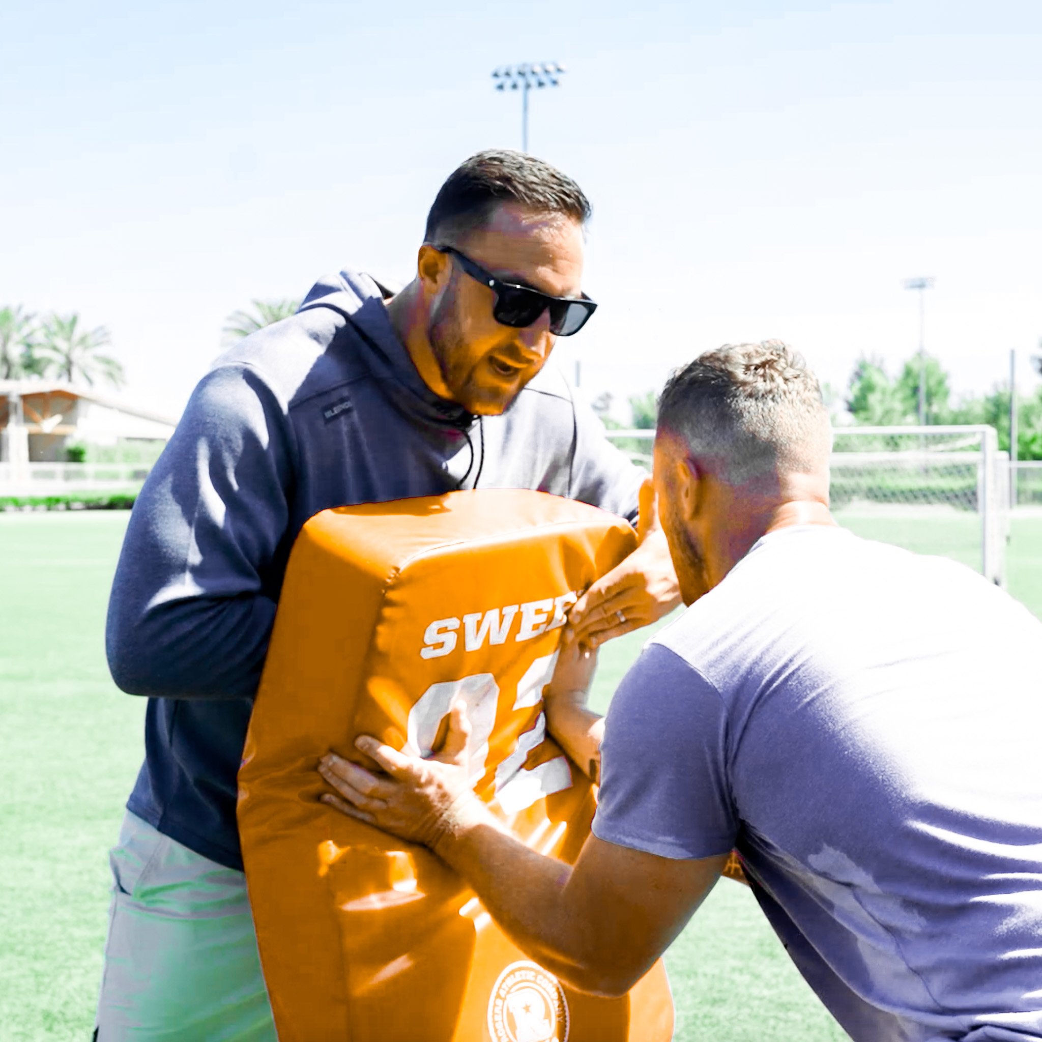 Football Zone Blocking Hand Placement 